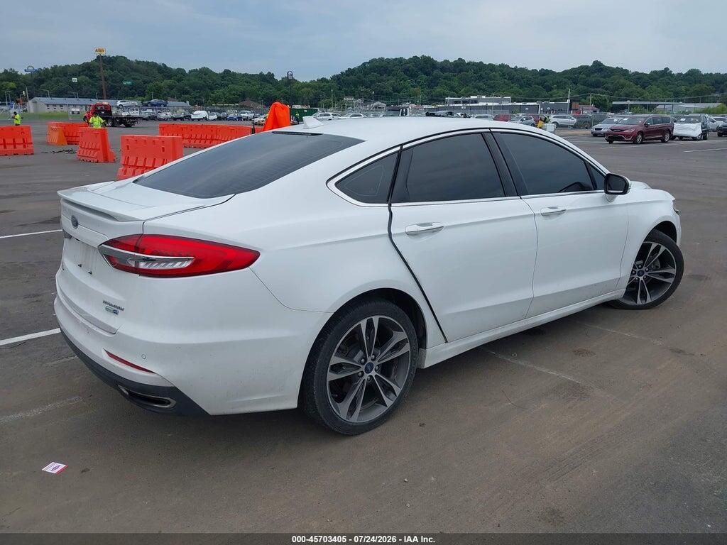 3FA6P0D91KR184856 2019 FORD FUSION photo no. 4