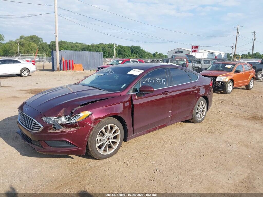 3FA6P0HDXHR291346 2017 FORD FUSION photo no. 2