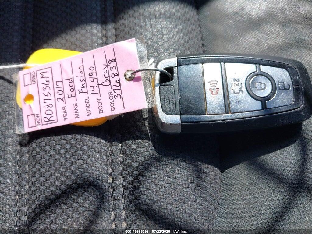 3FA6P0HD7HR376838 2017 FORD FUSION photo no. 11