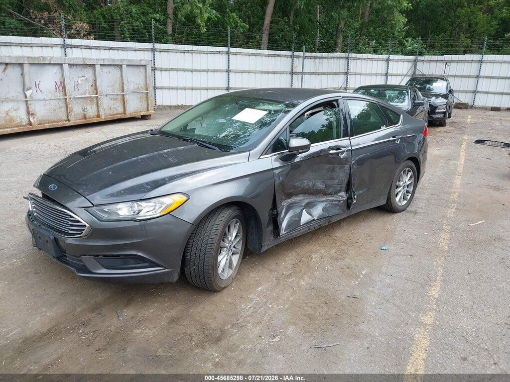 3FA6P0HD7HR376838 2017 FORD FUSION photo no. 2