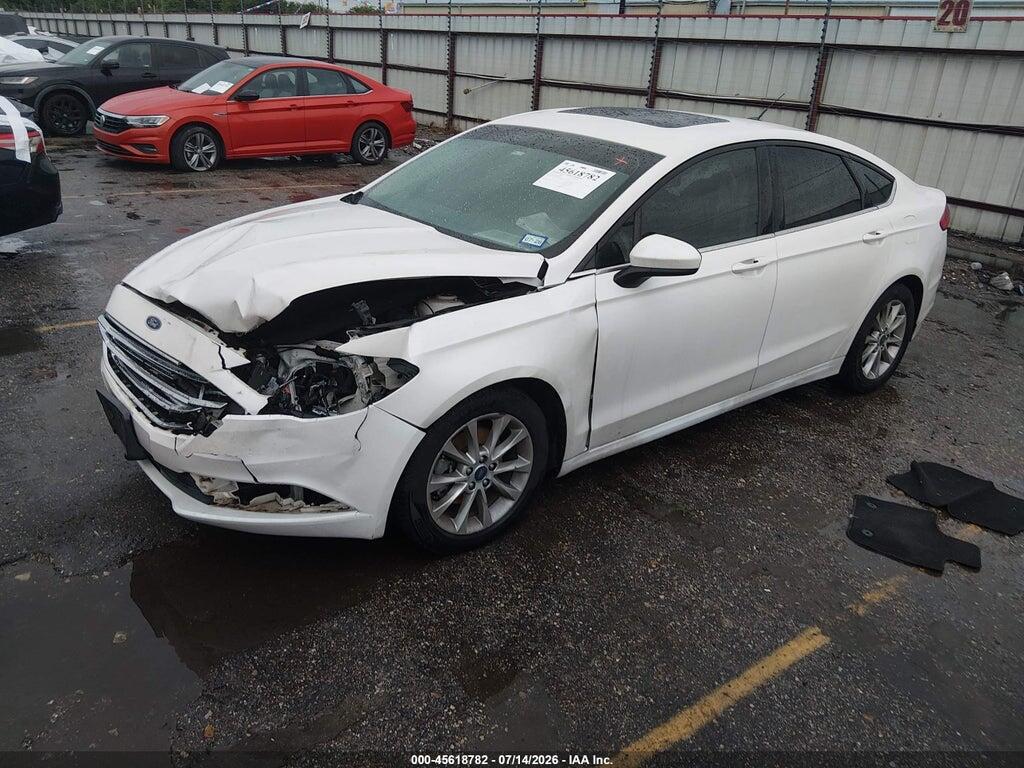3FA6P0HD6HR166330 2017 FORD FUSION photo no. 2