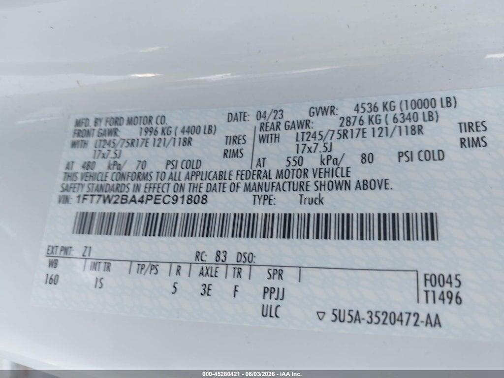 1FT7W2BA4PEC91808 2023 FORD F-250 photo no. 9