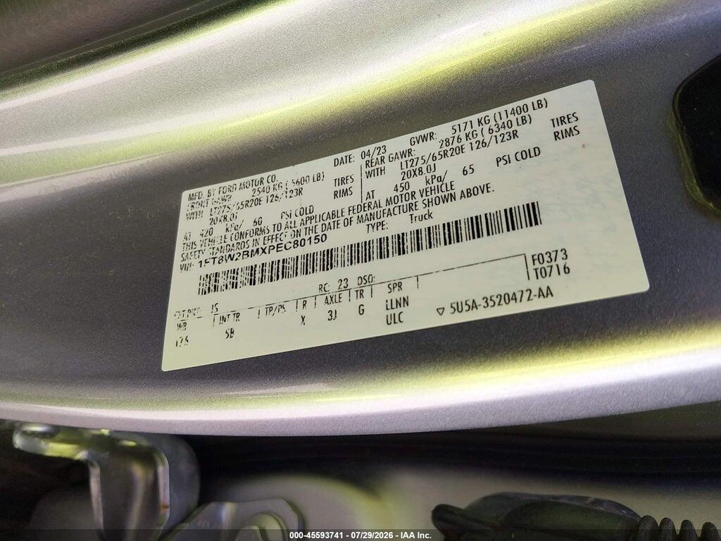 1FT8W2BMXPEC80150 2023 FORD F-250 photo no. 9