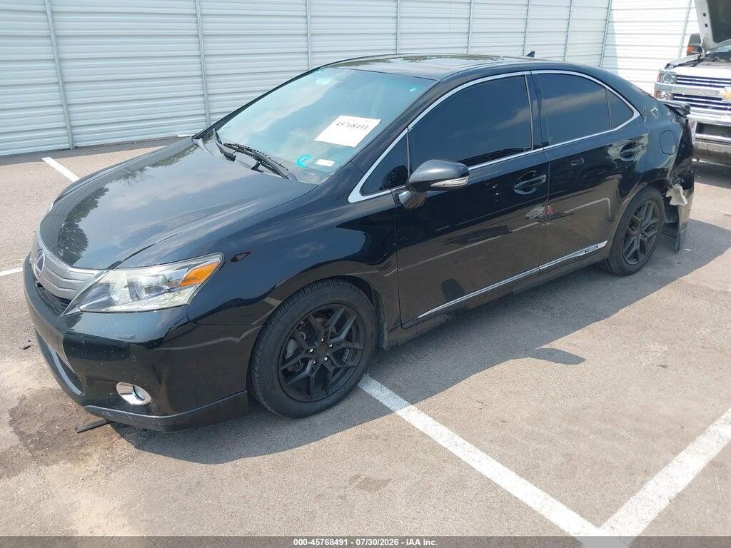 JTHBB1BA0A2016962 2010 LEXUS HS 250H photo no. 2