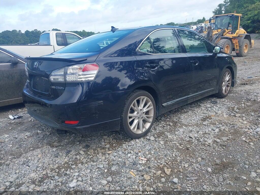 JTHBB1BA9A2009167 2010 LEXUS HS 250H photo no. 4
