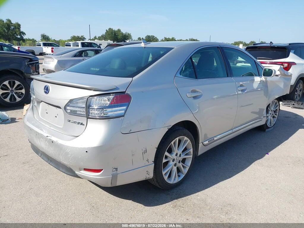 JTHBB1BA6A2018599 2010 LEXUS HS 250H photo no. 4