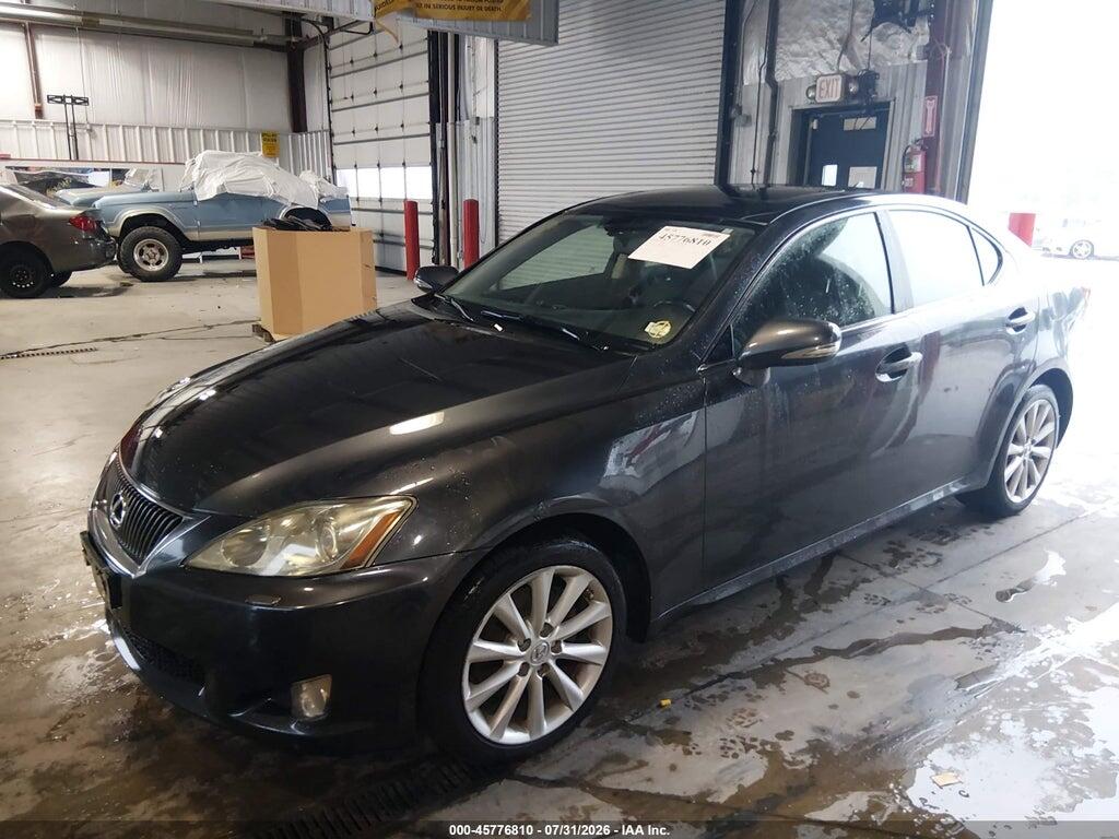 JTHCF5C22A5039021 2010 LEXUS IS 250 photo no. 2