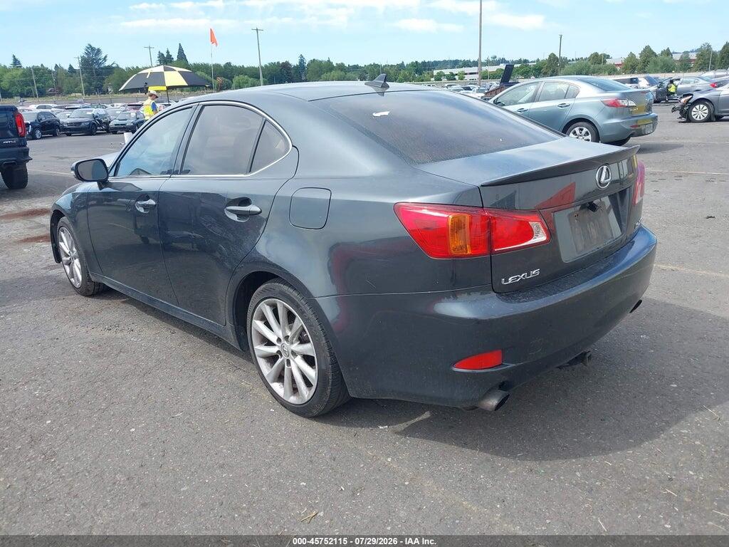 JTHBF5C20A2098761 2010 LEXUS IS 250 photo no. 3