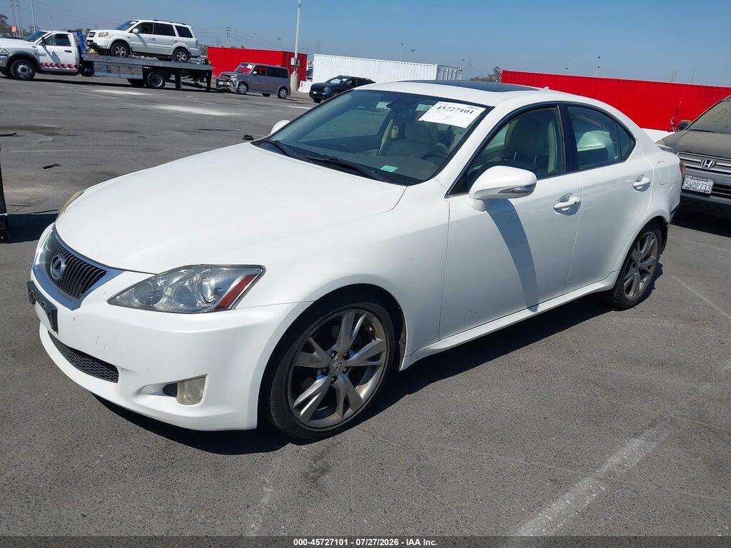 JTHBF5C25A2096276 2010 LEXUS IS 250 photo no. 2