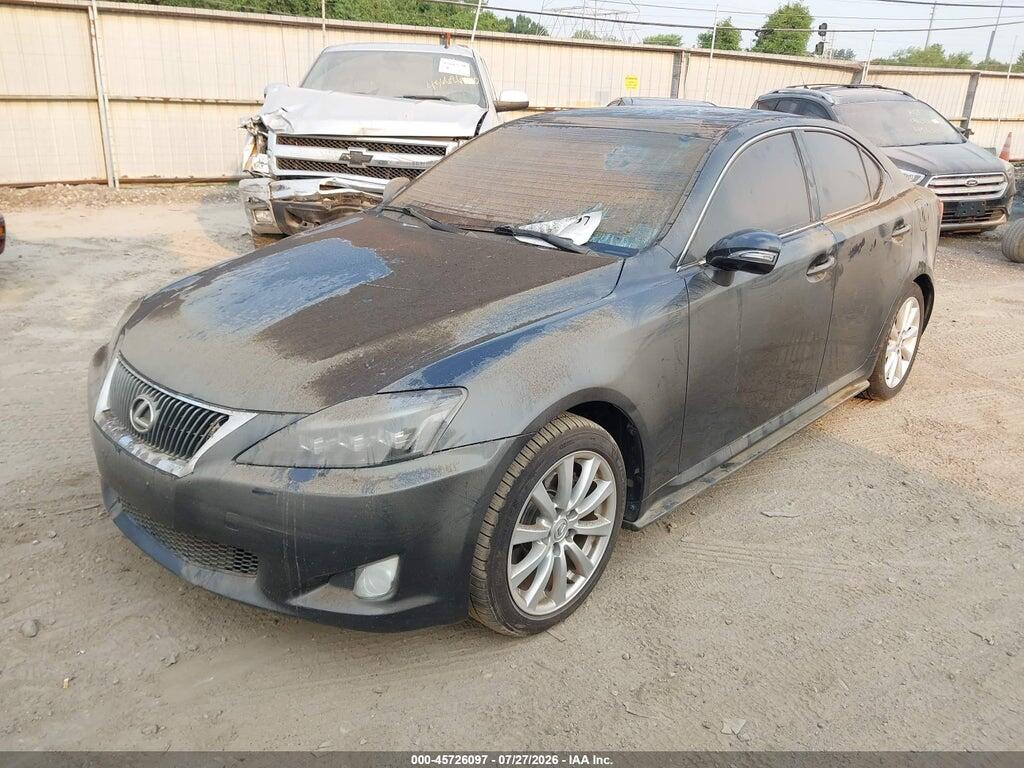JTHBF5C25A5117108 2010 LEXUS IS 250 photo no. 2