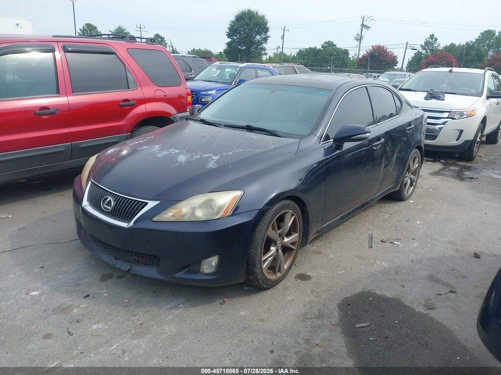 JTHBF5C26A5110779 2010 LEXUS IS 250 photo no. 2