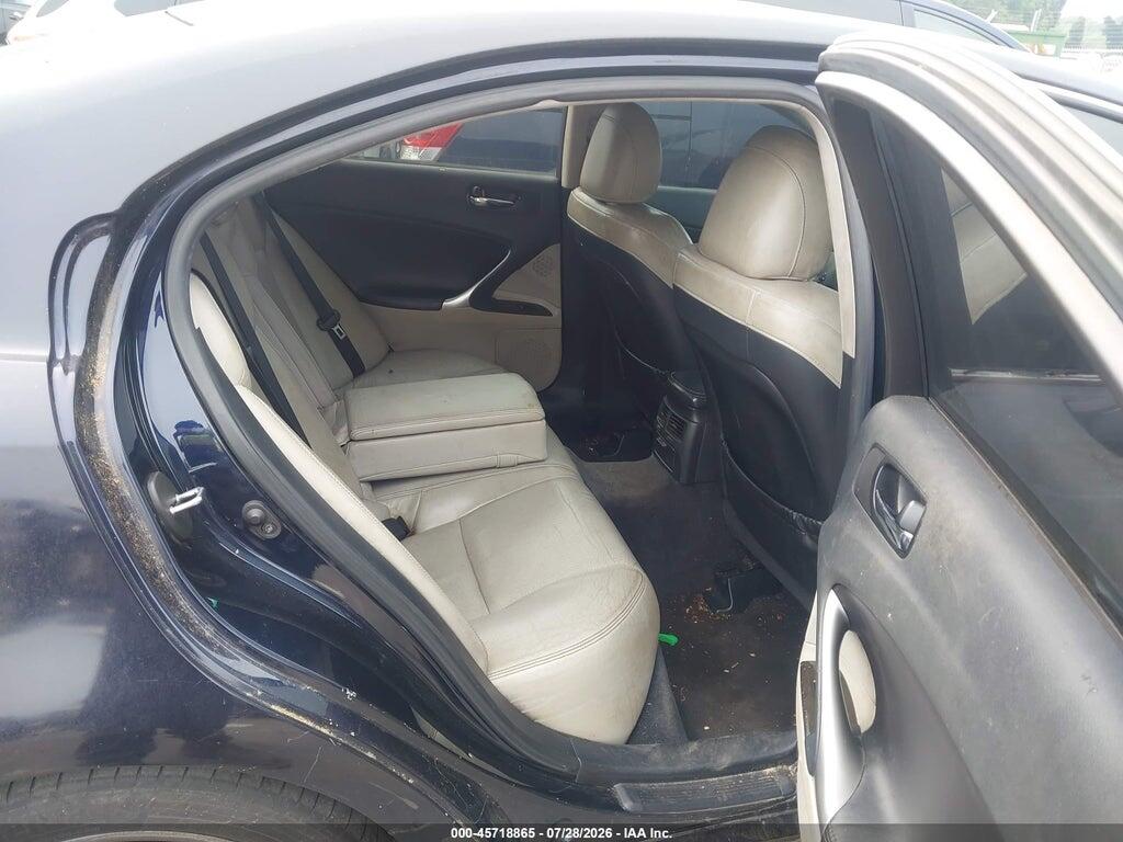 JTHBF5C26A5110779 2010 LEXUS IS 250 photo no. 8