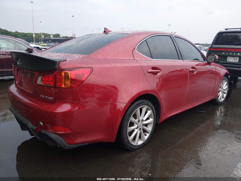 JTHCF5C2XA5043432 2010 LEXUS IS 250 photo no. 4