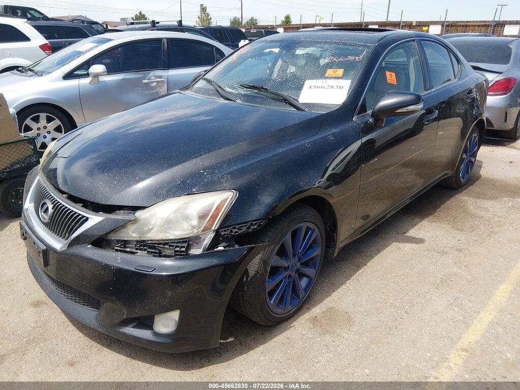 JTHCF5C28A5043896 2010 LEXUS IS 250 photo no. 2