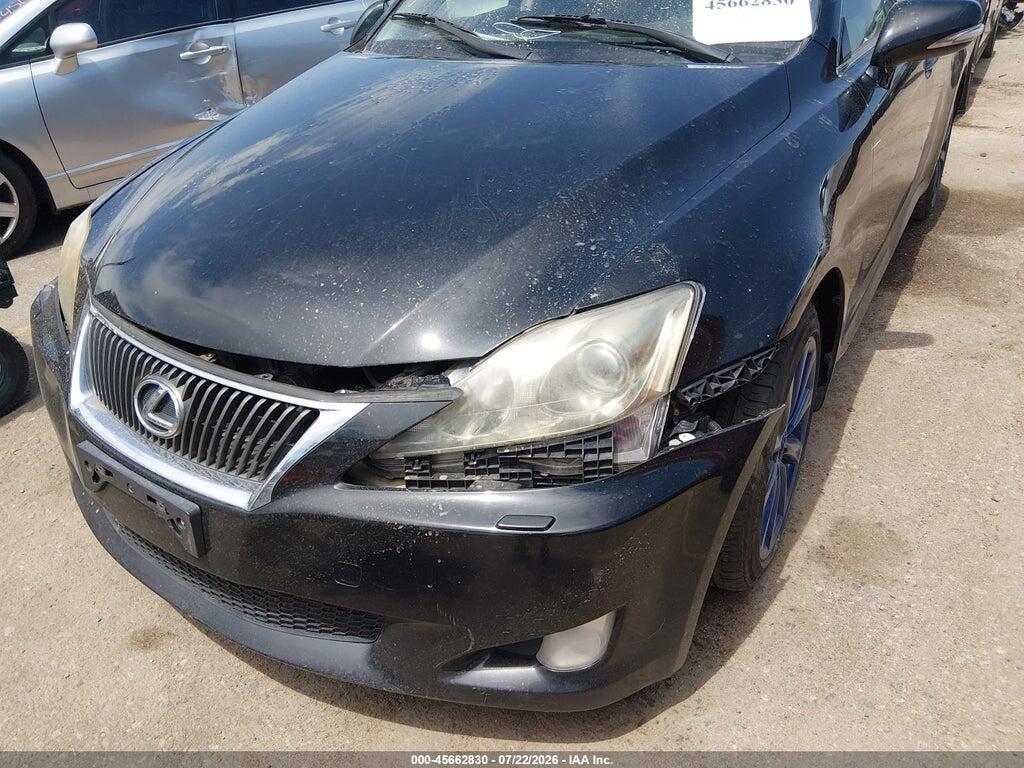 JTHCF5C28A5043896 2010 LEXUS IS 250 photo no. 6