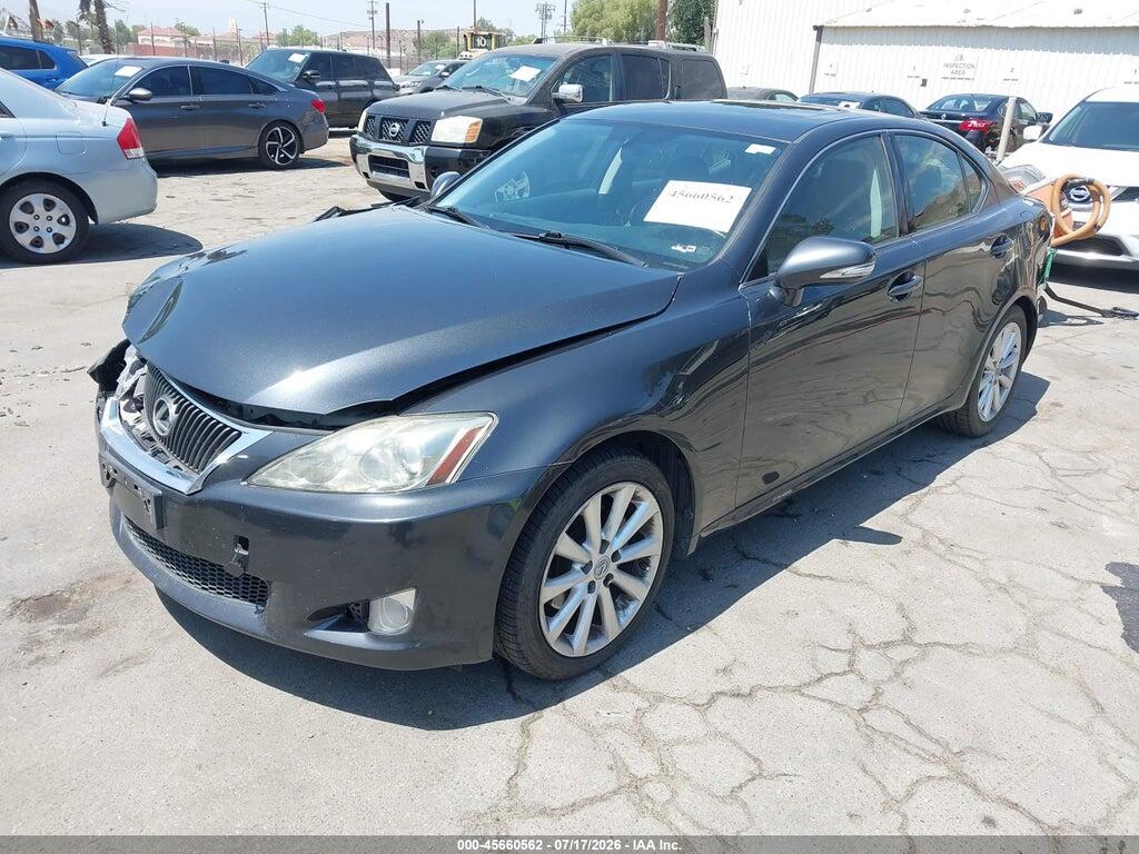 JTHBF5C23A5128205 2010 LEXUS IS 250 photo no. 2