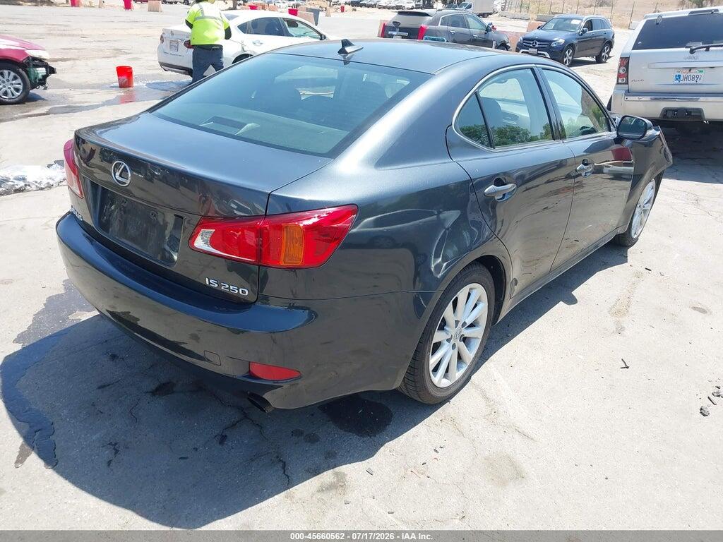 JTHBF5C23A5128205 2010 LEXUS IS 250 photo no. 4