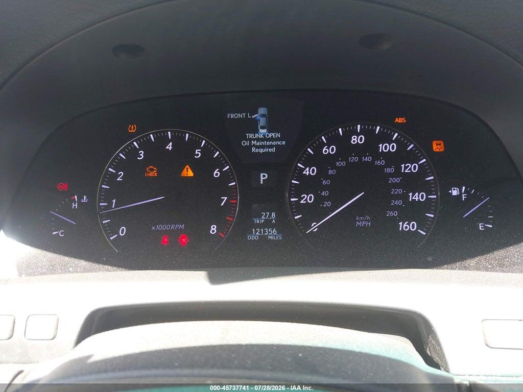 JTHBL5EF5A5094728 2010 LEXUS LS 460 photo no. 7