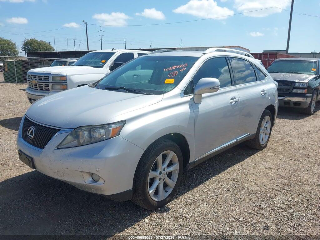 2T2ZK1BA4AC035141 2010 LEXUS RX 350 photo no. 2