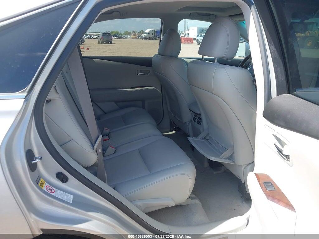 2T2ZK1BA4AC035141 2010 LEXUS RX 350 photo no. 8