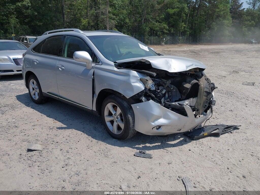 2T2BK1BA1AC040637 2010 LEXUS RX 350 photo no. 1