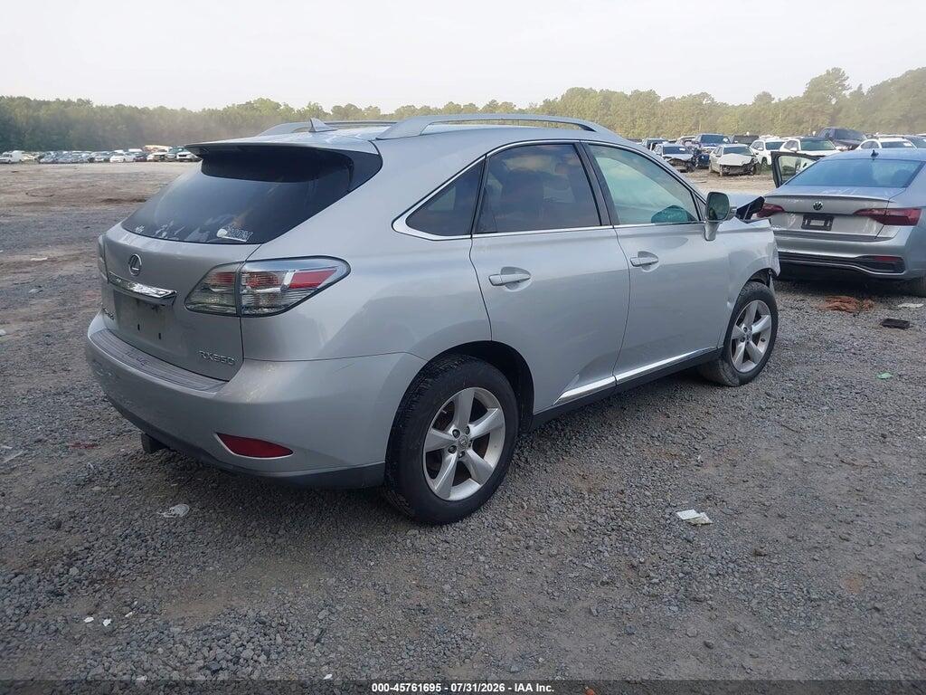2T2BK1BA1AC040637 2010 LEXUS RX 350 photo no. 4