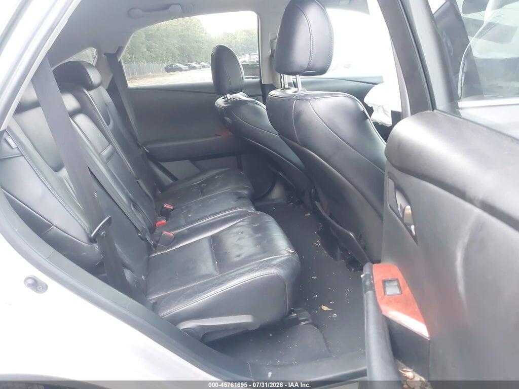 2T2BK1BA1AC040637 2010 LEXUS RX 350 photo no. 8