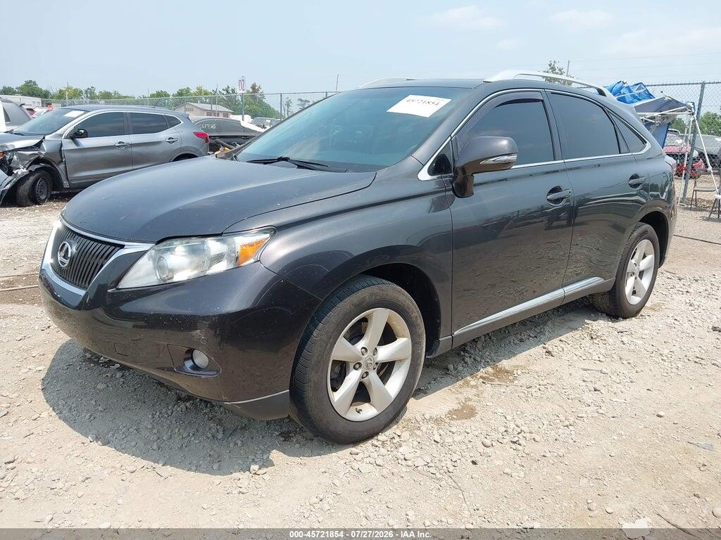 2T2BK1BAXAC022704 2010 LEXUS RX 350 photo no. 2
