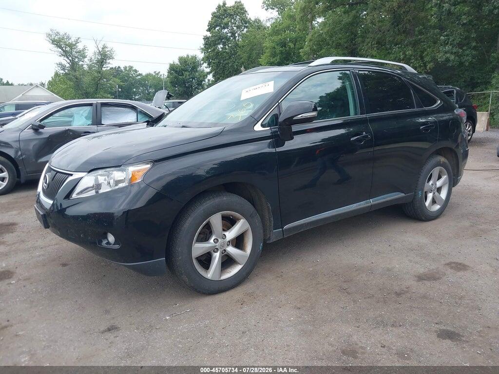 2T2BK1BAXAC005806 2010 LEXUS RX 350 photo no. 2