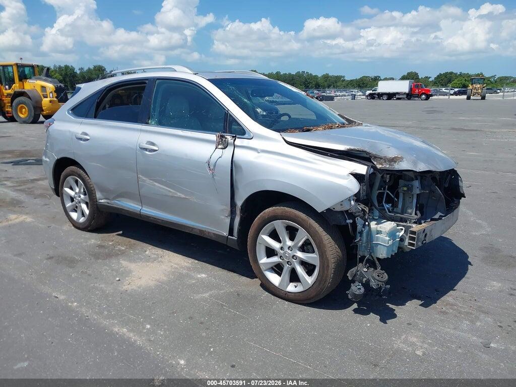 2T2ZK1BA0AC036478 2010 LEXUS RX 350 photo no. 1