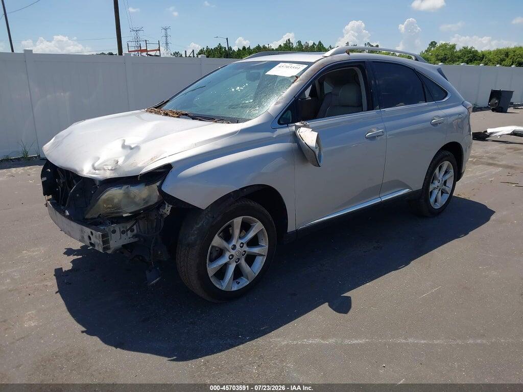 2T2ZK1BA0AC036478 2010 LEXUS RX 350 photo no. 2