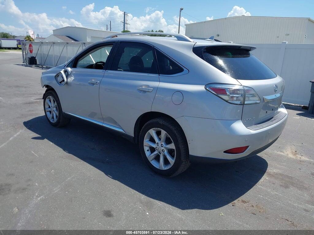 2T2ZK1BA0AC036478 2010 LEXUS RX 350 photo no. 3