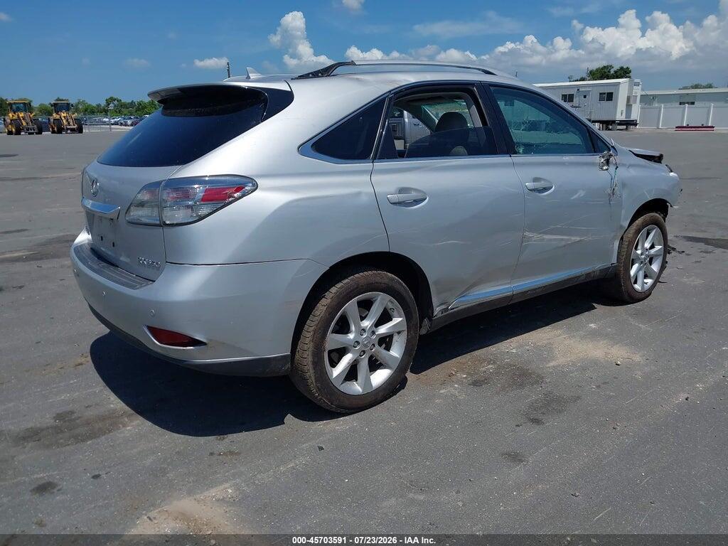 2T2ZK1BA0AC036478 2010 LEXUS RX 350 photo no. 4