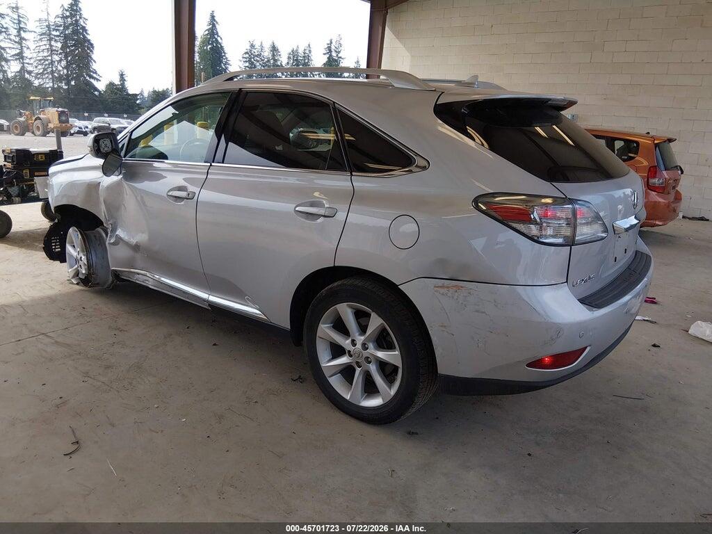 2T2BK1BAXAC040443 2010 LEXUS RX 350 photo no. 3