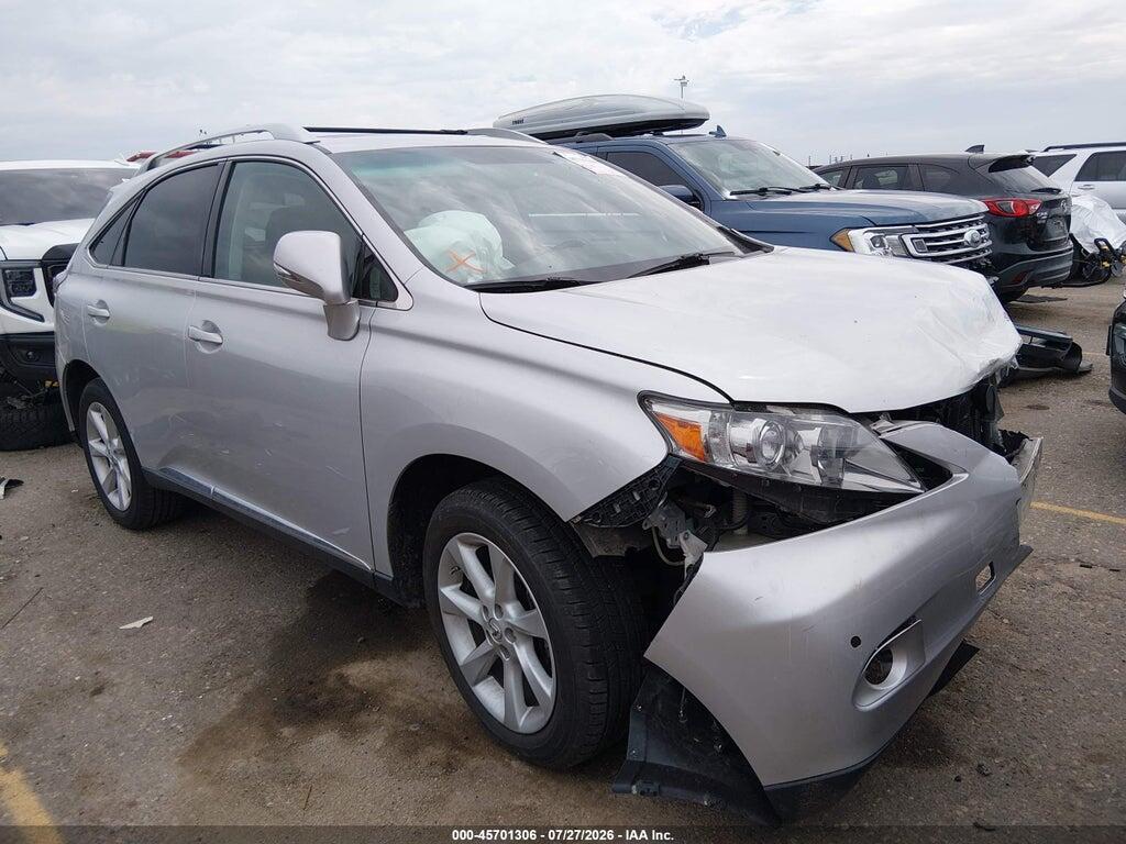 2T2BK1BA3AC006358 2010 LEXUS RX 350 photo no. 1