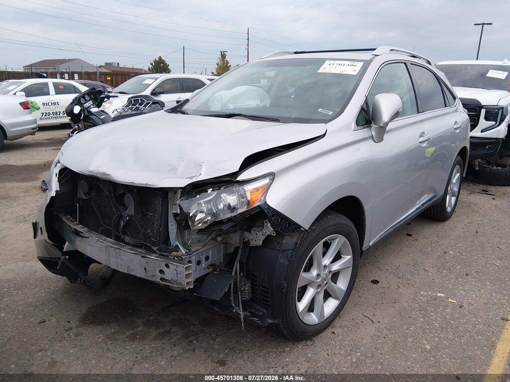 2T2BK1BA3AC006358 2010 LEXUS RX 350 photo no. 2