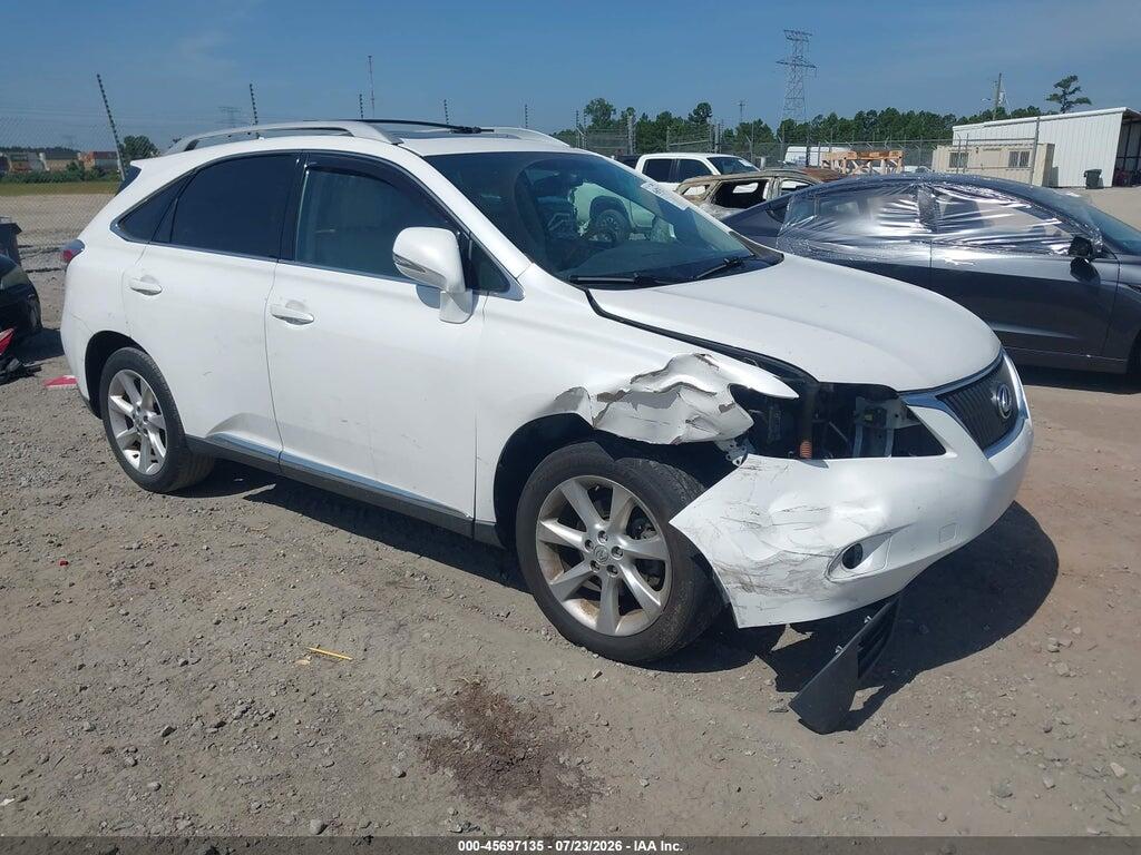 2T2ZK1BA7AC016969 2010 LEXUS RX 350 photo no. 1