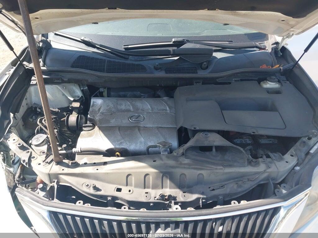 2T2ZK1BA7AC016969 2010 LEXUS RX 350 photo no. 10