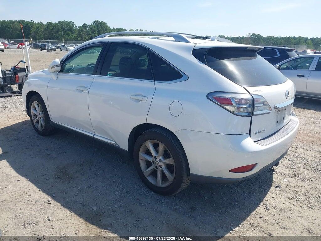 2T2ZK1BA7AC016969 2010 LEXUS RX 350 photo no. 3