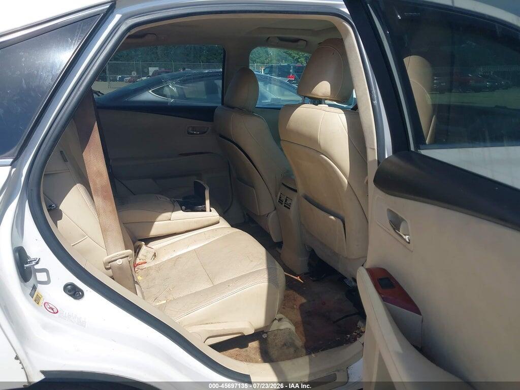 2T2ZK1BA7AC016969 2010 LEXUS RX 350 photo no. 8