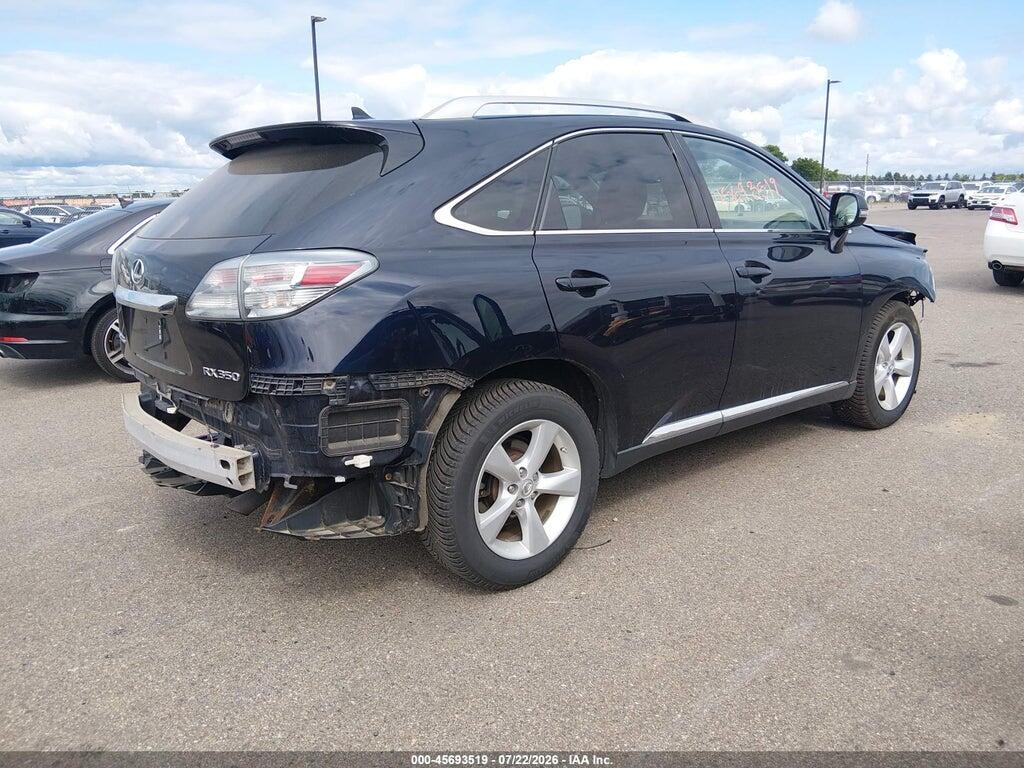 2T2BK1BA7AC013247 2010 LEXUS RX 350 photo no. 4