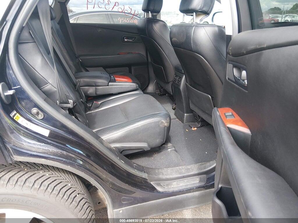 2T2BK1BA7AC013247 2010 LEXUS RX 350 photo no. 8
