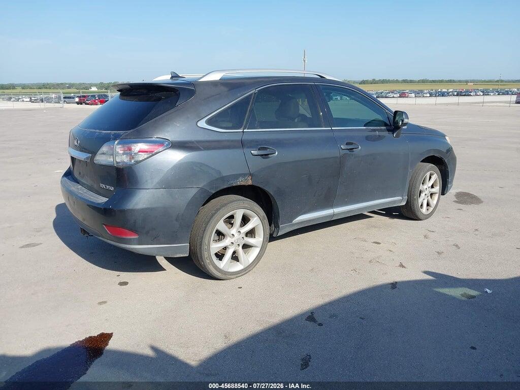 2T2BK1BAXAC028387 2010 LEXUS RX 350 photo no. 4