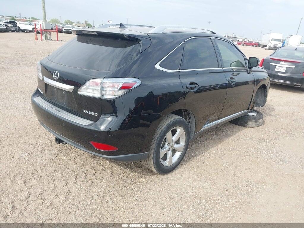 2T2BK1BA0AC044484 2010 LEXUS RX 350 photo no. 4