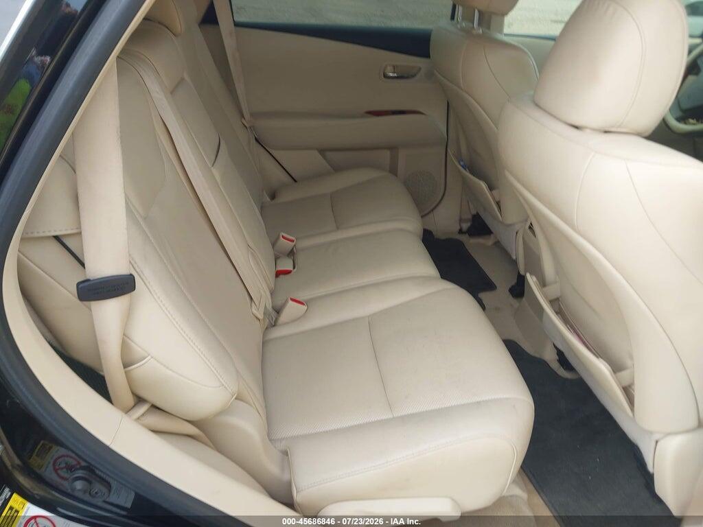 2T2BK1BA0AC044484 2010 LEXUS RX 350 photo no. 8