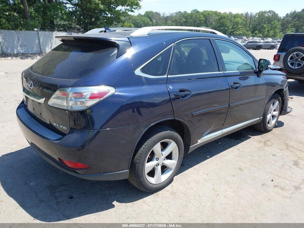 2T2BK1BA7AC010400 2010 LEXUS RX 350 photo no. 4