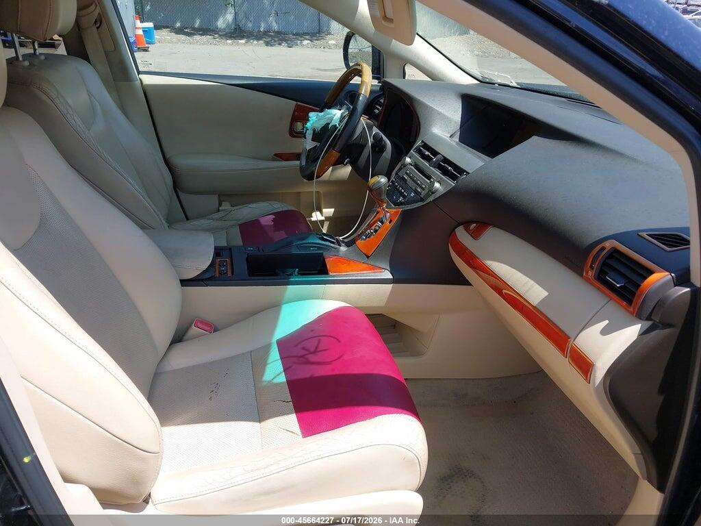 2T2BK1BA7AC010400 2010 LEXUS RX 350 photo no. 5