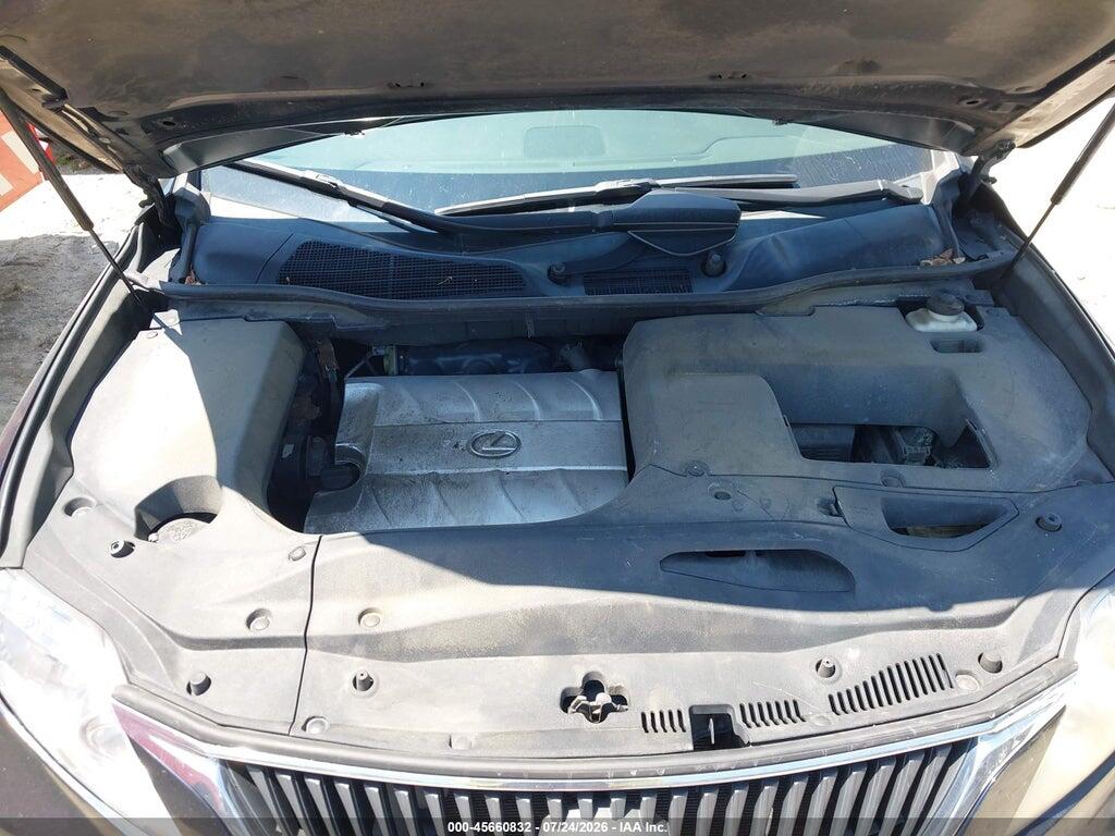 2T2BK1BA8AC010129 2010 LEXUS RX 350 photo no. 10