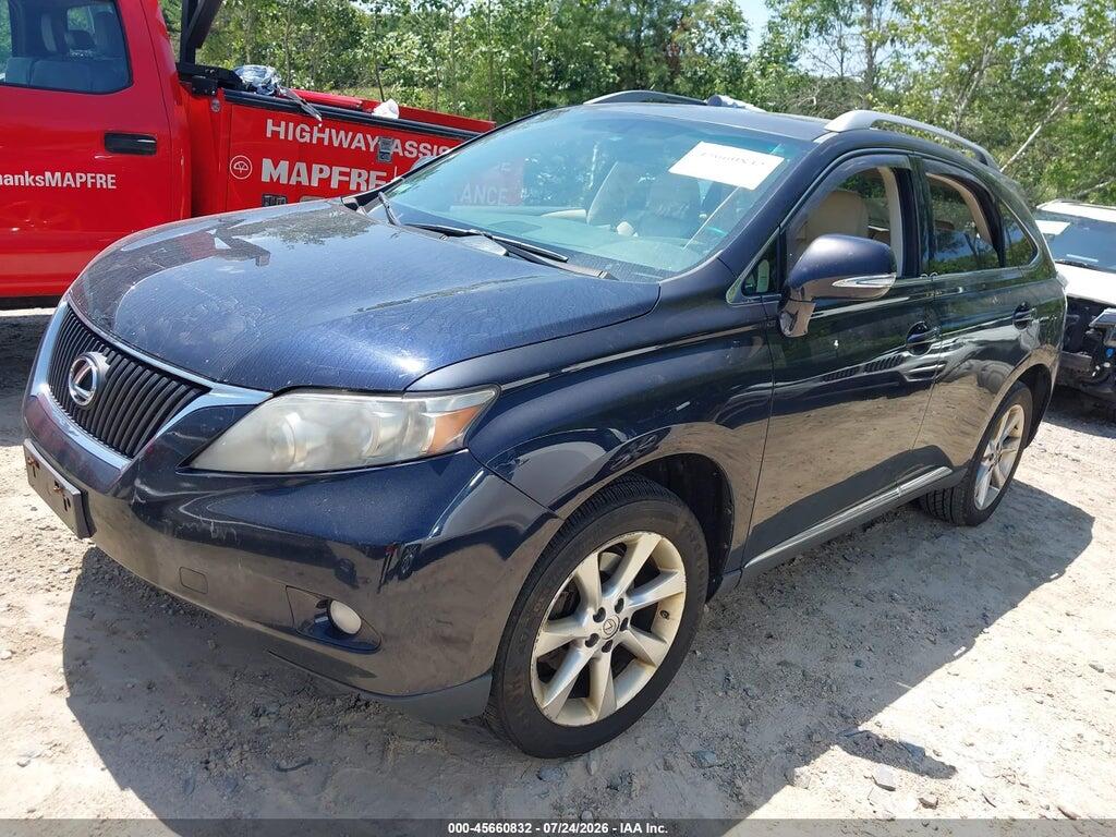 2T2BK1BA8AC010129 2010 LEXUS RX 350 photo no. 2