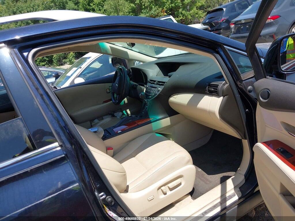 2T2BK1BA8AC010129 2010 LEXUS RX 350 photo no. 5